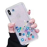 Amazon | Ranzl iPhone 7/iPhone 8対応ケース 最新アイコン流砂