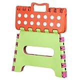 Silla de paso portátil - Doble el banco de ascenso, potenciador de altura que ahorra espacio | Silla plegable de alto rendimiento, escalera plegable de alcance, herramienta de pie compacta para casas