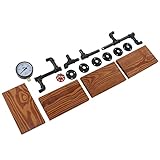 [Stabilité de charge lourde] Prend en charge 150 lb par niveau vérifié par des tests d'ingénierie empêchant les oscillations dans les ateliers de garage stockant des outils et les salles d'exposition de vente au détail affichant des marchandises. L'étagère robuste avec joints en acier renforcé assure la sécurité dans les zones à fort trafic. Résout les problèmes d'instabilité des objets lourds avec des performances fiables. étagère à 4 niveaux