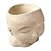 ART & ARTIFACT Head Planters for Outdoor Plants Face Planters Pots for Indoor Plants, Woman Head Planter Man Head Planter Pot with Drainage - Man