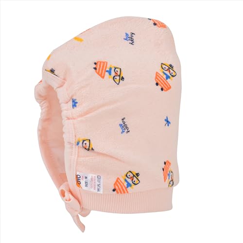 Image of KIKE Soft Adjustable Warm Unisex New Born Baby Cap (Pack of 3 pecs)