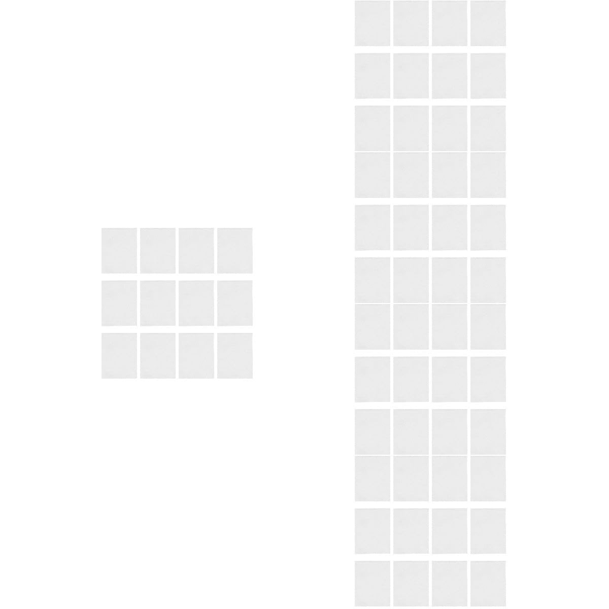Yardwe 5 Ensembles De Semis Non Tissé De Pépinière Planteur Perlite Petit Les Plantes Poussent des Compost pour Plantes D'extérieur Blanche Tissu Non Tissé 500 Pièces * 5