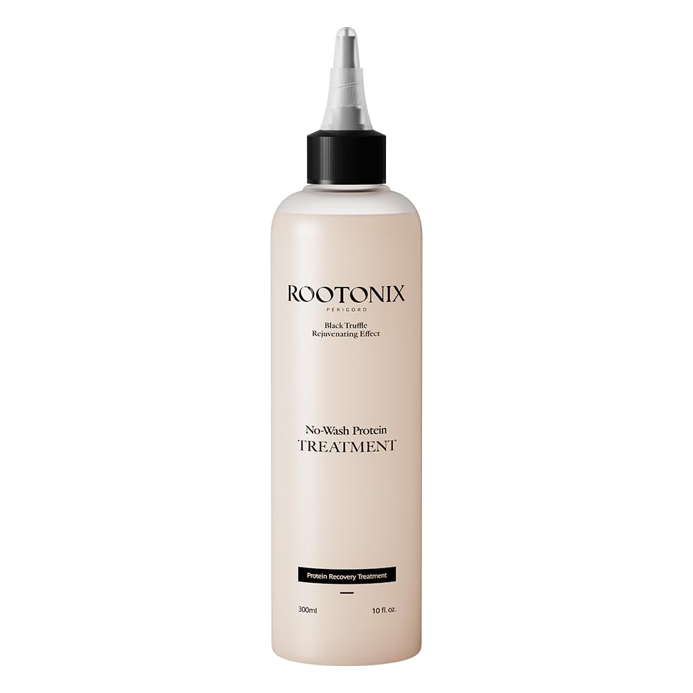 Rootonix No-Wash Protein Hair Treatment, Leave-In Formula with Collagen, 10 fl. oz., Professional Salon Quality