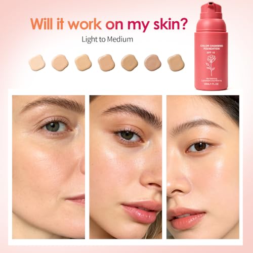 Korean Color Changing Foundation for Mature Skin - Image 2