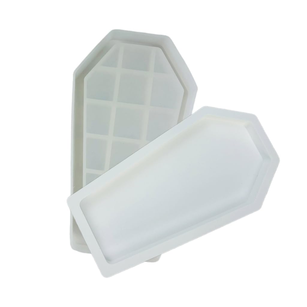 Coffin Storage Box Silicone Mold with Lid DIY Crystal Epoxy Resin Molds Jewelry