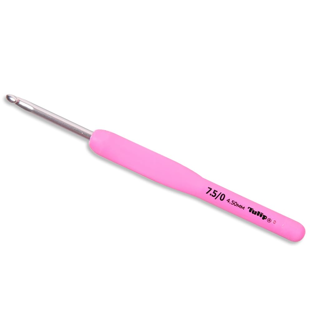 Frida's Wollhaus Tulip Etimo Rose Crochet Hook Comfort Grip Smooth Hook Tip Easy Grip 11 Sizes (4.5mm)