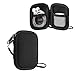 Produktbild kwmobile In-Ear Kopfhörer Tasche kompatibel mit in-Ear Headphones - Hülle Neopren Cover Case - 6 x 9 cm Innenmaße - Etui in Schwarz