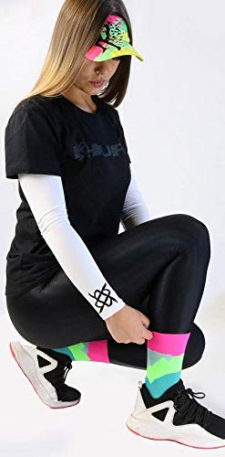 Viseira para Corrida Hupi Can't Stop Me, Cor: Rosa/preto, Tamanho: Único