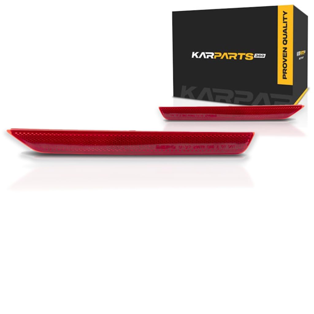 KarParts360 For Hyundai Elantra Rear Reflector Unit 2017 2018 Pair Driver and Passenger Side For HY1184118, HY1185118 | 92405-F2000, 92406-F2000