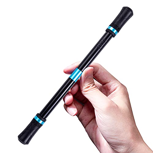 JODOUEEIR Pen Spinningâ”‚Spinner Penâ”‚Gaming Finger Pen Spinning pensâ”‚Students Like Fidget Penâ”‚Pen Spinning modâ”‚Flying Fidget Spinnersâ”‚(Without Pen Refill) Blue Black