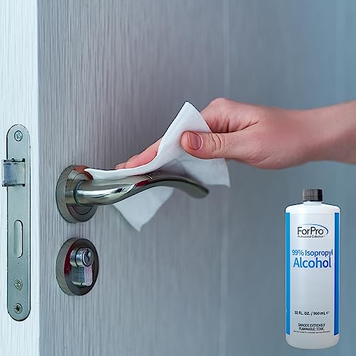 ForPro Professional Collection 99% Isopropyl Alcohol (IPA), Pure & Unadulterated Concentrated Alcohol, 32 Fl Oz (960ml) - Image 5