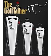 Big Teeth The Golf Father Golf Club Covers, Golf Driver Headcover, Funny Golf Head Covers Golf Cl...