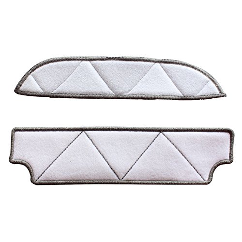 Microfibre robot lave-vitre Ecovacs Winbot tampons nettoyage lingettes - 4