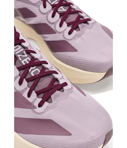 Image of adidas, Women's, Adizero Evolution Sl Running Shoes, Preloved Fig /Shadow Fig /Maroon, 6.5, Medium
