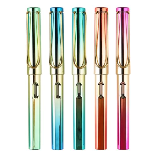 Stylo plume pour étudiants sans encre avec prise ergonomique contre fatigue
