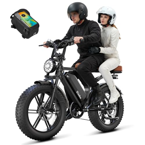 Electric Bike for Adults, Peak 1500W Motor Retro Ebike, 32MPH