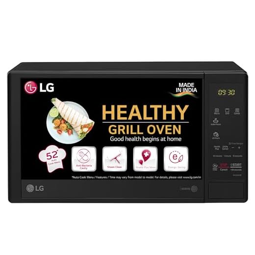 LG 20 L Grill Microwave Oven (MH2044DB, Black)