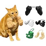 Raisme Cat Muscle Arms - 3Dプリント筋肉アーム 新感覚猫おもちゃ装飾 誕生日パーティー・スーパーヒーローコスプレ用 猫飼い主向け面白ペット (ベージュ)