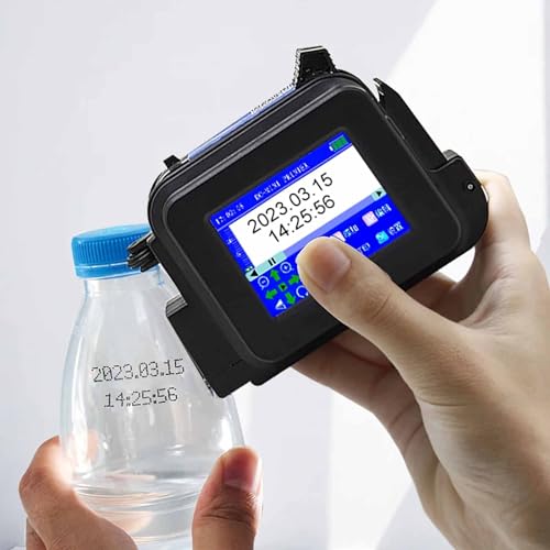 Imprimante jet d'encre portable mini machine codage code QR barre impression tactile
