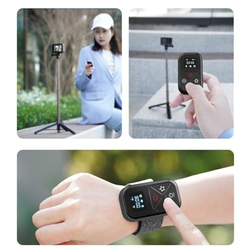 Télécommande sans fil intelligente pour Go Pro Max et Hero 9 idéale running