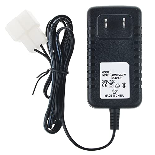 J-ZMQER 6V Wall Charger AC Adapter Compatible with Battery Powered Kid TRAX ATV Quad Ride On Car