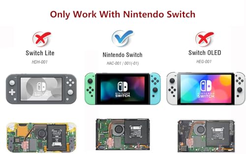 Eaglewireless COOLINGFA Internal Cooling Fan Replacement Part For Nintendo Switch Hac-001 Ns 2017 Console thumb #1