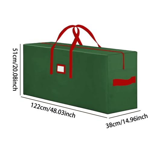 Bolsa de almacenamiento robusta para árboles artificiales guirnaldas y garaje 6