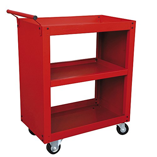 3 Shelf Tool Trolley, 30Lx0Wx38.5H