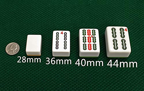 Mesa automática de Mahjong estilo nogal negro miniatura 4