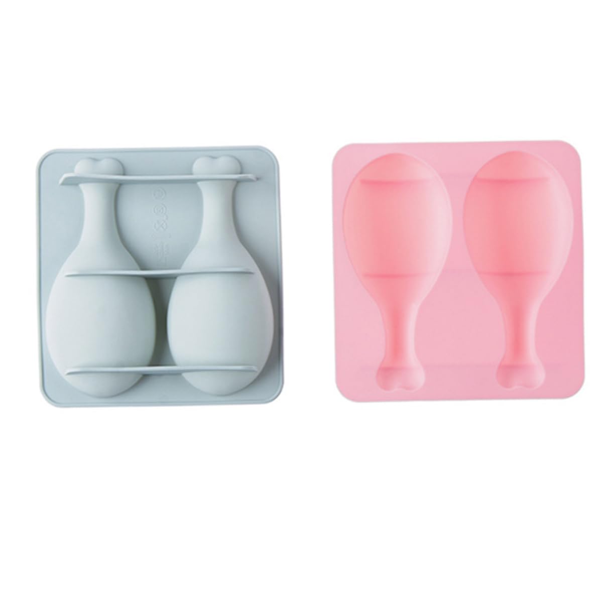 Lot De 3 Moules À Gâteaux En Silicone Pour Pâtisserie Poulet Pour Faits Maison 2 Pièces X 3