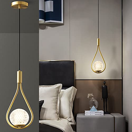 Lampe suspendue G9 en verre soufflé et métal pour îlot de cuisine moderne