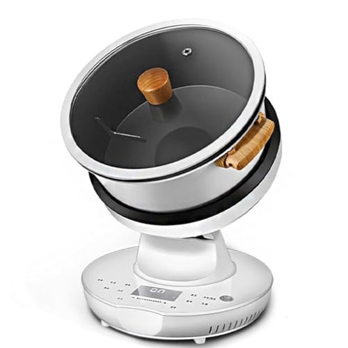 Image of AWAYDD 2000W Commercial Food Processor, 8L Intelligent Automatic Cooking Machine with 360° Rotating and 3D All-Round Heating, Touch Panel Cooker Robot, Adjustable Speeds