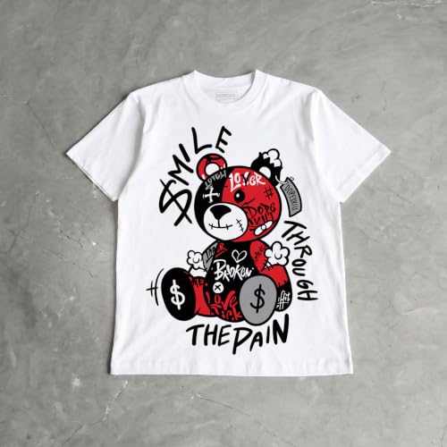 Image of DopeSkill Graphic Tee Streetwear Hip Hop Hypebeast Street Style Unisex T-Shirt Sneaker Colour Matching Shirts Cute Graphic
