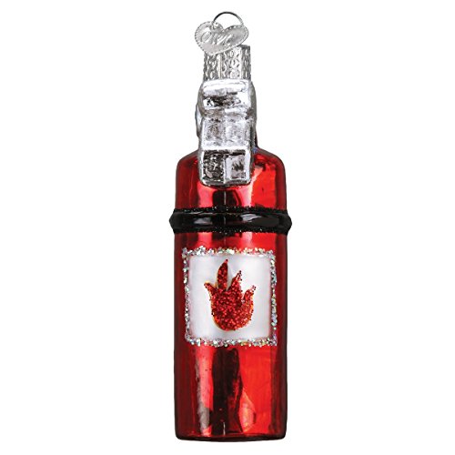 Old World Christmas Fireman Collection Glass Blown Ornaments for Christmas Tree Fire Extinguisher