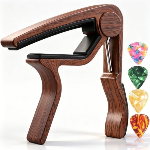 Image of Guitar Capo Guitar Clamp Kapo for Acoustic Electric Bass Guitar Ukulele