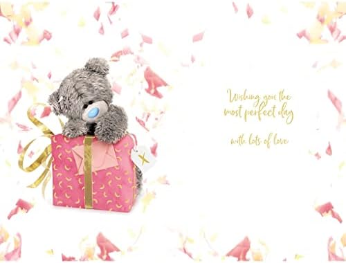 Me To You GRANDDAUGHTER Birthday Bear 3D Holographic Hologram Birthday Card