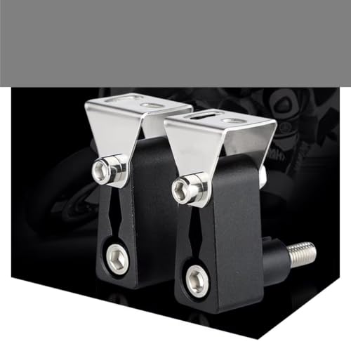 Soporte de montaje para luces de motocicleta M6 M8 universal para poste y horquilla 2