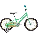 Raleigh Bikes Jazzi 16 Kids Bike with Training Wheels for Girls Youth 3-5 Years Old