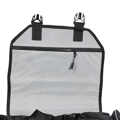 Image of Raida Compass S60 Motorcycle Saddle Bags | 60L Touring Saddle Bag Set | Roll-Top Waterproof Inner Dry Bags | 1680D Tear-Resistant Fabric | YKK Zippers | MOLLE Panel | Bottle Holders & Rain Covers