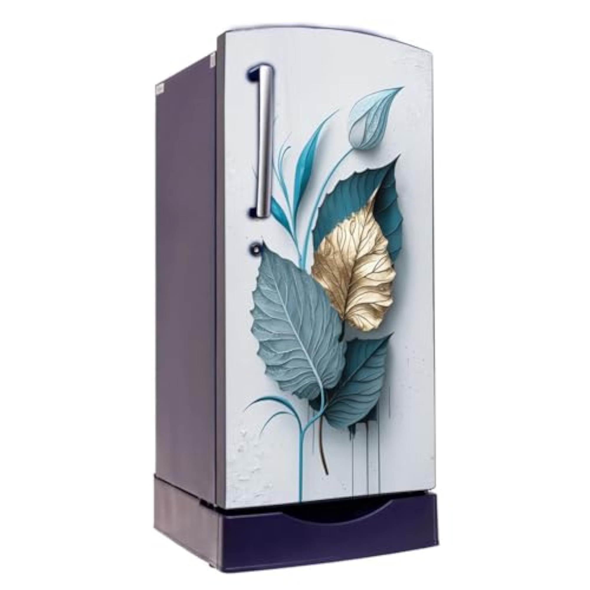 3D Printed PVC Vinyl Peel & Stick Fridge Door Sticker