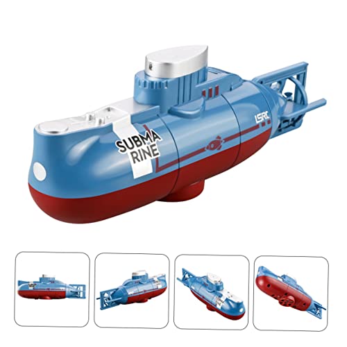 SUPVOX Remote Control Fish Tank Toys Mini Rc Submarine Underwater Electric Toy for Bathtub Pool Water Play - Image 2
