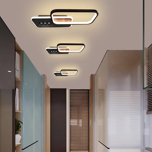 Image of Smartway 40W Delta Square LED Ceiling Light | Modern Decorative | 3 Light Modes (Warm, Cold & Natural White) | Bedroom, Living Room, Dining, Office | 1 Year Warranty