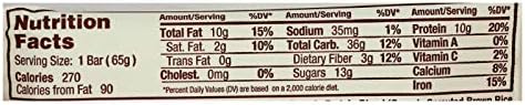 GOMACRO, BAR, OG2, Mocha, Choc CHIP, Pack of 12, Size 2.3 OZ - No Artificial Ingredients Gluten Free Kosher Vegan 95%+ Organic image 4
