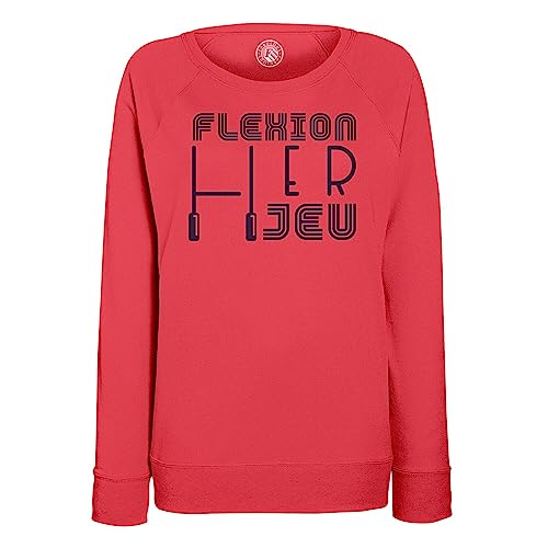 Sweatshirt femme sport ballon XV flexion lier vêtement de rugby décontracté