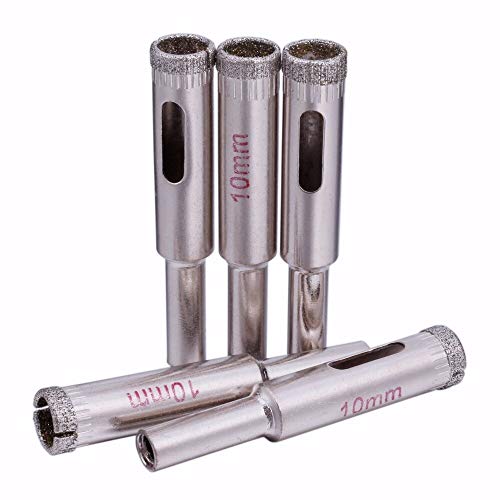 Broca Diamante 10 mm 5 Piezas para Mármol miniatura 3