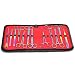 AAProTools New Rainbow Multi Color Set of 13 Pieces Basic Surgi Forceps Scissors Needle Holder Kit Stainless Steel Instruments