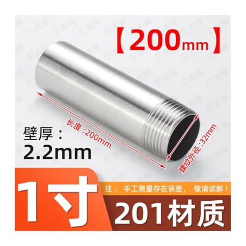 Alambre extendido de acero inoxidable de 200 mm para prolongación de tuberías 3