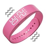 Wrist Alarm Clocks - Silent Silicone Bracelets, Rechargeable LED Timers
