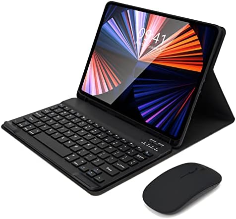SOPPY iPad Keyboard Case with Touchpad, Bluetooth Keyboard for iPad Air 5th 2022, iPad Air 4th 2020, iPad Pro 11 inch 2021/2020/iPad Pro 2018, Detachable Keyboard Case, Built-in Pencil Slot - Blue