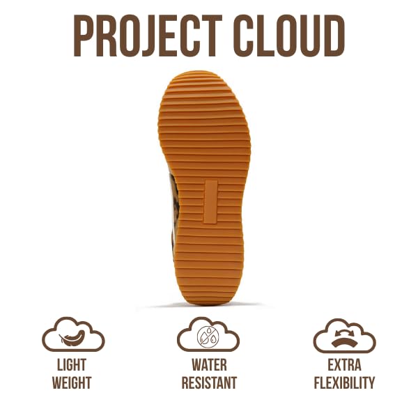 Project Cloud Sneakers for Women – Lightweight Lace-Up Shoes for Women with Memory Foam Insoles – Trendy Womens Shoes – Non-Slip, Comfortable Womens Sneakers (Madison)4